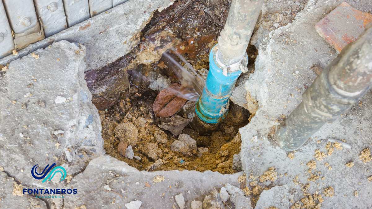 Tuberías con problemas de baja presión de agua en una vivienda
