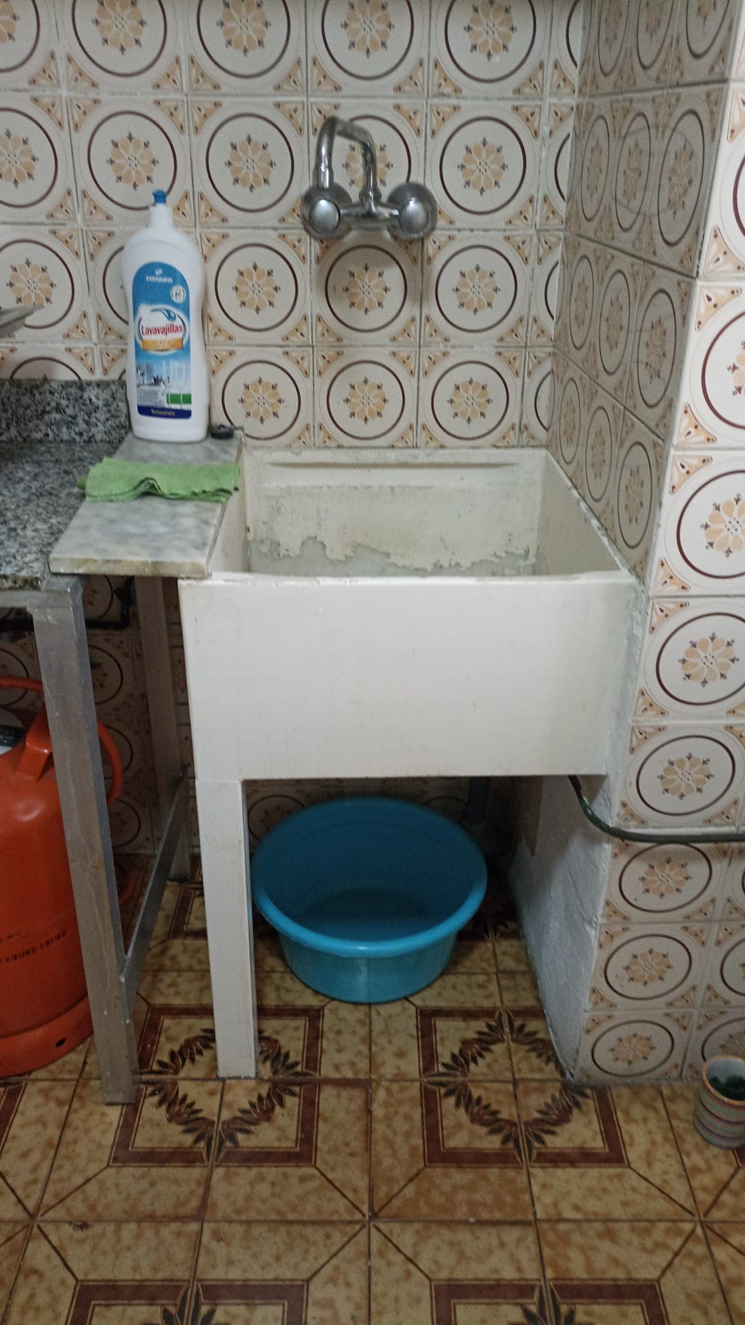 Trabajo de fontanería terminado